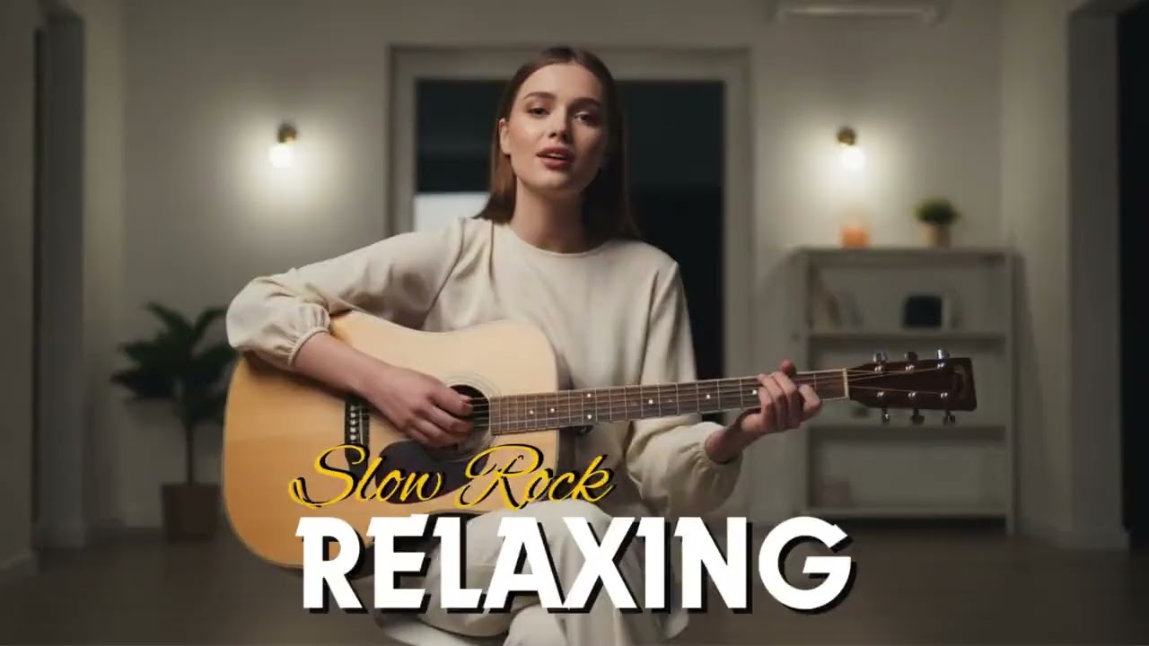 Slow Rock, Relaxing Music | Peaceful Rock Flow 2026 × Late Night 🎶