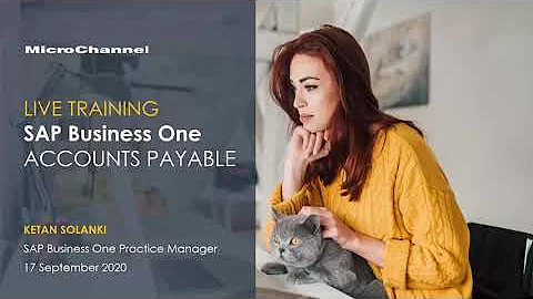 SAP Business One Accounts Payable
