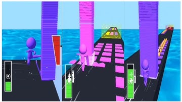 stack colors all levels gameplay walkthrough Android, ios । mobile game new update app(level 12-15)