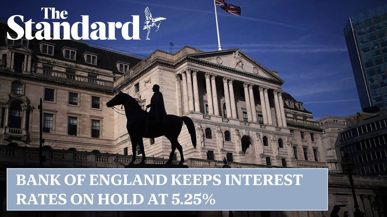 Bank of England keeps interest rates on hold, but shows signs of cuts ...