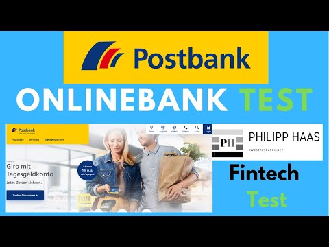 Postbank - So Girokonto und Geschäftskonto eröffnen - Test und Erfahrung der Onlinebank mit Filiale