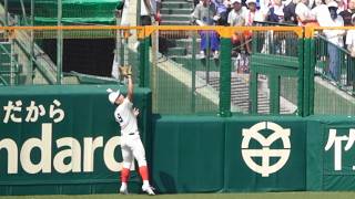健大高崎《 惜しくも2ランホームランならず 4番 佐藤麻恩 1回表 ⁺ 2回表の大ファール 豊永飛輝》決勝 智辯和歌山 4 - 3 健大高崎 第108回全国高校野球選手権 2026.8.22 高校野球