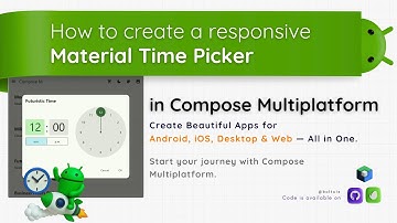 How to build a Time Picker in Jetpack Compose Multiplatform | KMP