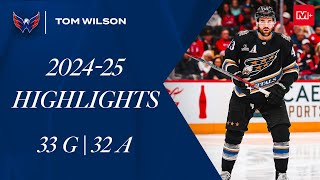 Tom Wilson 2024-2025 Capitals Highlights