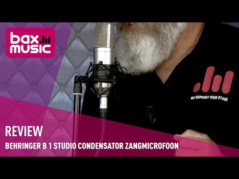 Behringer B-1 Studio Condensator Zangmicrofoon Review | Bax Music