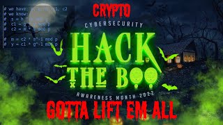 Breaking a Weak Encrpytion - Gotta Lift Em All [HackTheBoo CTF 2022]