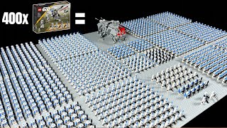 Building 400 LEGO Star Wars 501st Battlepacks!