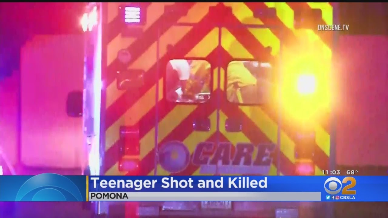Boy, 15, Fatally Shot In Front Of Mother In Pomona