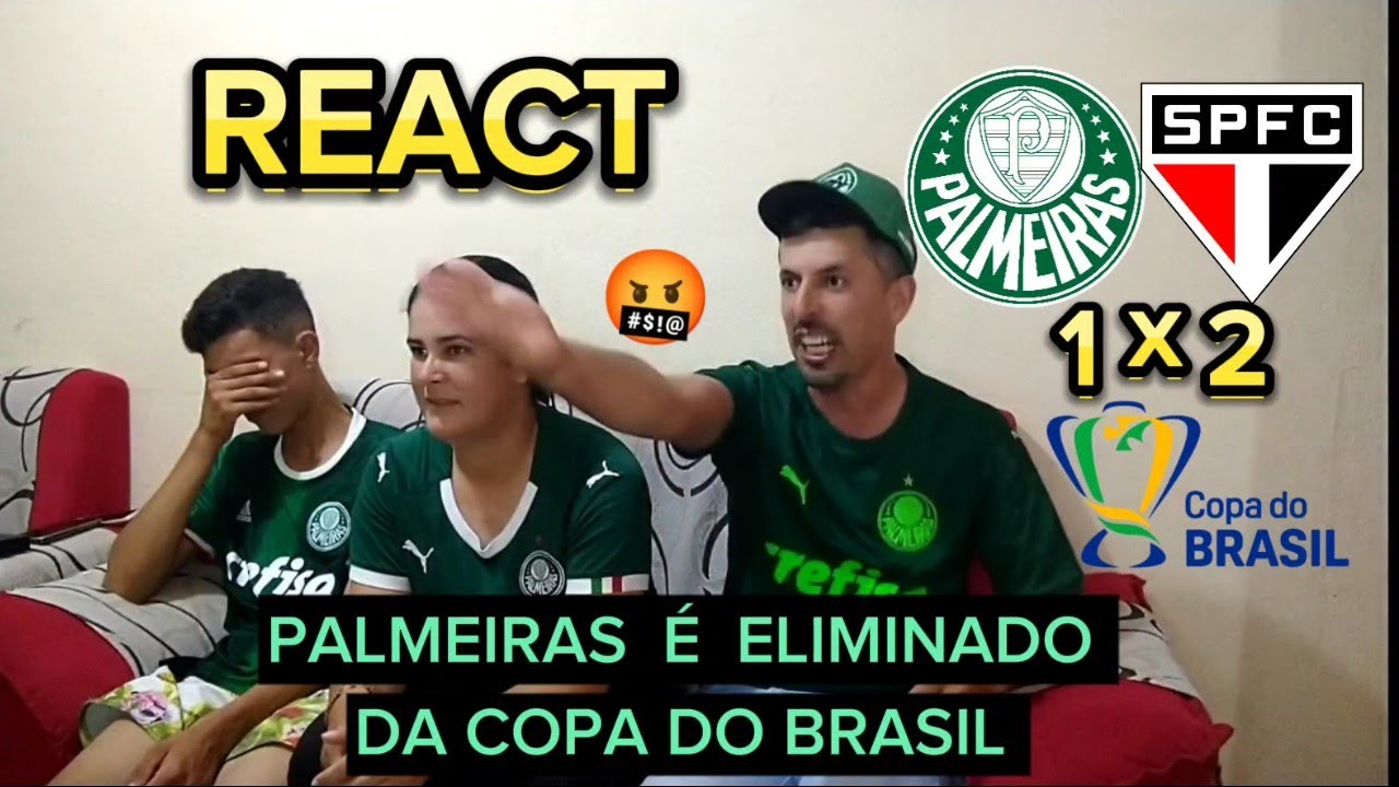 (REACT) REAÇÕES PALMEIRAS X SÃO PAULO COPA DO BRASIL 2023 QUARTAS DE ...