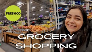 Student Monthly Budget | Monthly Grocery Shopping | Shopping at FreshCo |Prices Revealed! 🛒💸