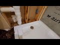 Home Depot OVE Pivot Shower door Kit Install Tampa Pro