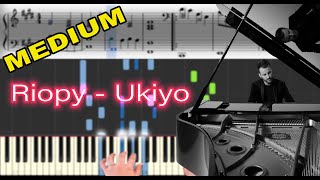 Riopy - Ukiyo | Sheet Music & Synthesia Piano Tutorial