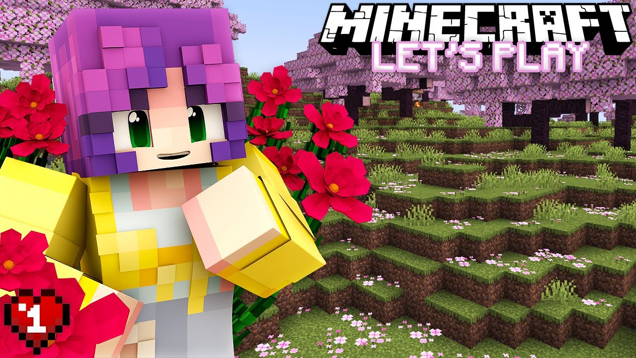 A BRAND NEW START! | 🌸Minecraft 1.20 Let's Play Episode 1