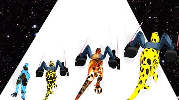 DINO EVOLUTION RUN 3D⭐ Satisfying ⭐ walkthrough Asmr Mobile Gameplay