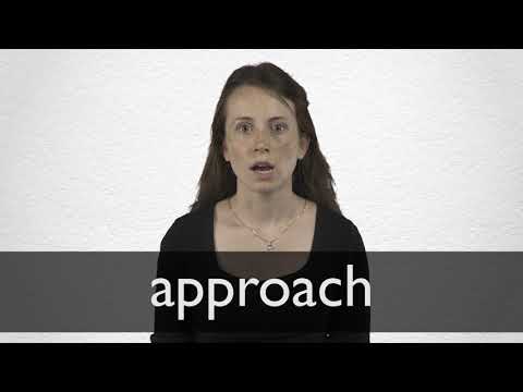 How to pronounce APPROACH in British English