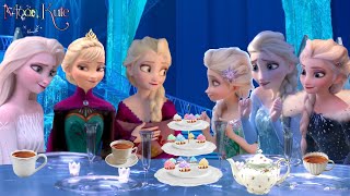 6 ELSA has tea party together !