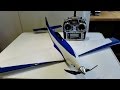 New rare Electric Fiberglass Pylon Racer Hobbyking Speedflyer Swallow mit Gyro Kreisel *HD*