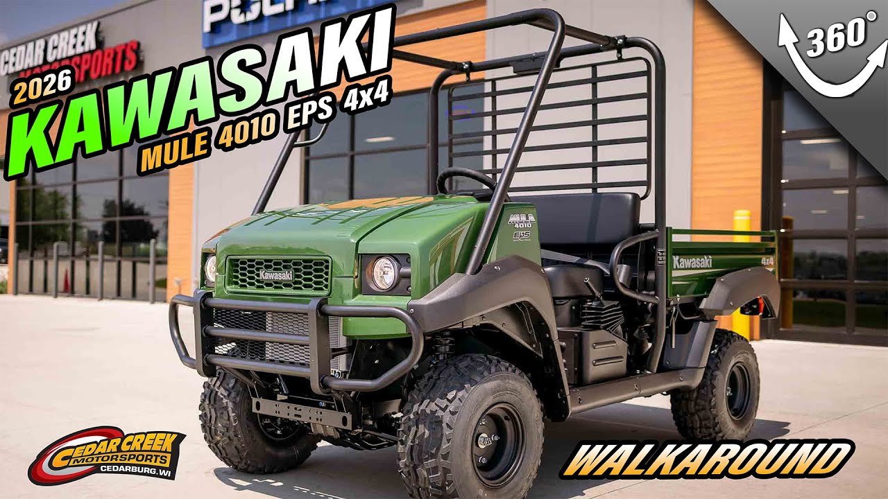 Walkaround | 2026 Kawasaki Mule™ 4010 4x4