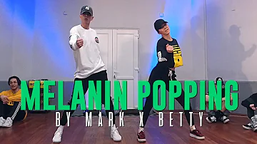 Korede Bello "MELANIN POPPING" Official Dance Video by Mark & Betty