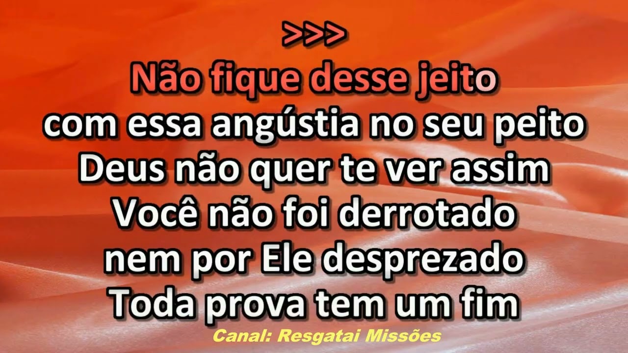 Daniel e Samuel - Vencer é Preciso - Playback - Karaokê