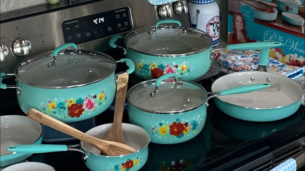 Pioneer Woman Classic Belly Ceramic (Walmart) Cookware Review