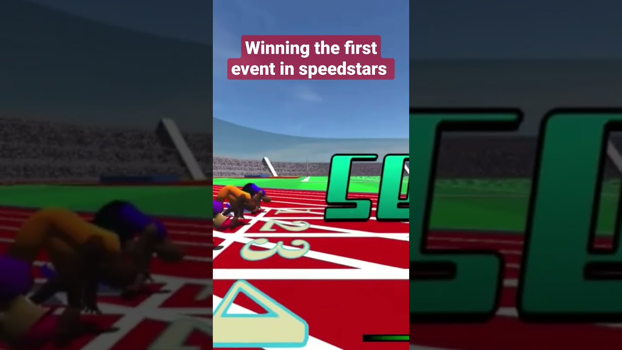 Speed Stars - Winning The First Event