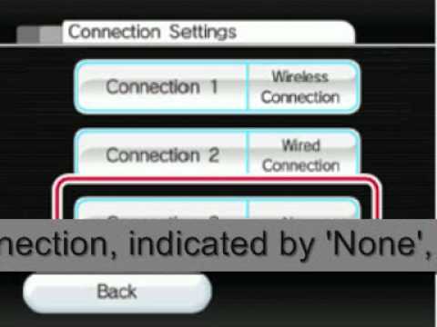 How To Connect Your Nintendo Wii To A Wireless Network The Internet Youtube