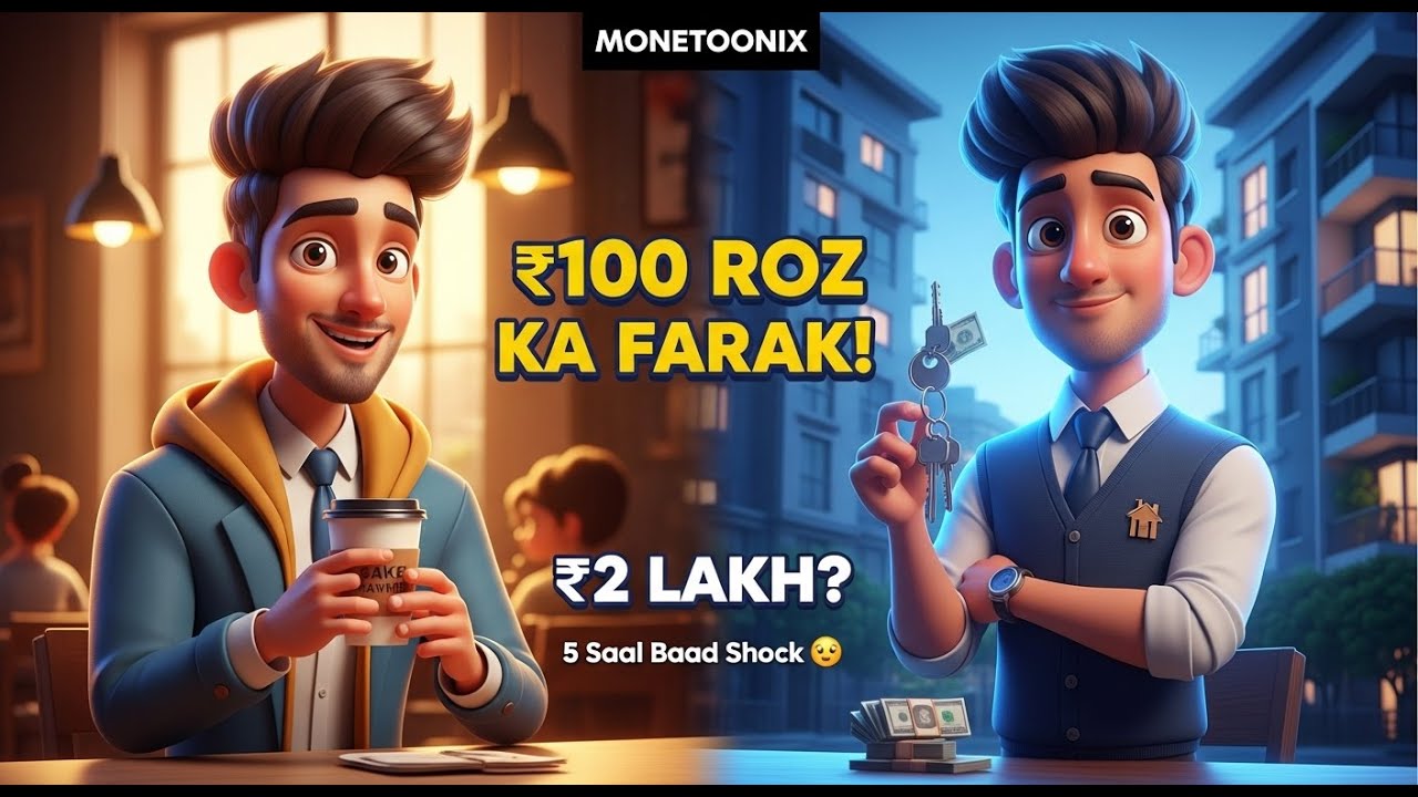 ₹100 Daily Ka Secret: Kaise Chhoti Saving Se Ban Sakte Ho Lakhpati | Power of Compounding Story