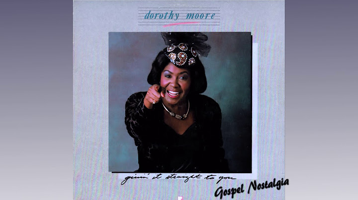 "What Is This" (1986) Dorothy Moore (Original)