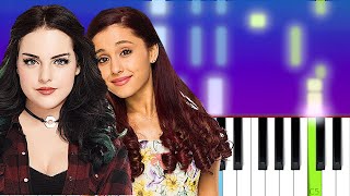 Ariana Grande & Elizabeth Gillies - Give it up (Piano Tutorial)