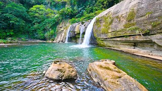 Majestic Waterfalls Clear Streams | Healing Water Sounds for Meditation & Restful Sleep, 10 Hours.