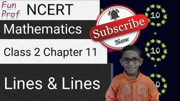NCERT Class 2 Mathematics Chapter 11: Lines and Lines | English | CBSE (IMO/NSTSE)