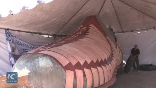 Largest huarache being made in Mexico to break Guinness Record