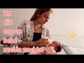 24 horas REALES con un recién nacido y dos niños más! 🍼👧👶👧