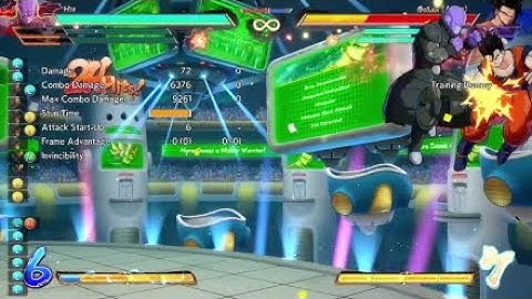 Dbfz Hit midscreen tod