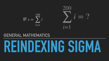 Reindexing the Summation