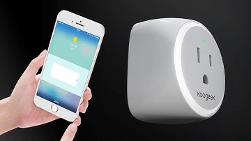 Wi-Fi Enabled Smart Plug works with Apple Homekit and Amazon Alexa