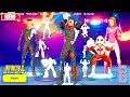 Fortnite Omni-Man, Invincible, Atom Eve doing Funny Built-In Emotes. The Guardians of the Globe Set