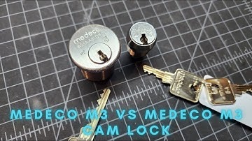 Medeco M3 vs Medeco M3 Cam Lock