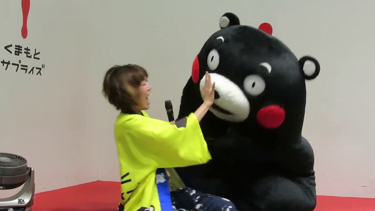 くまモン＆あずさちゃん花火デート♡（Ｒ指定（爆））1回目のデートでチューはダメよ♡