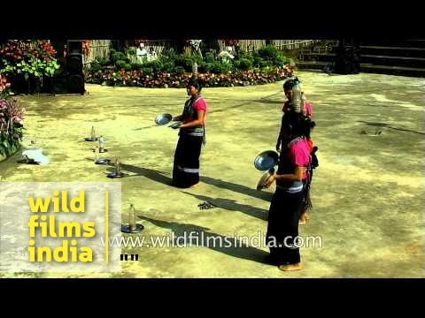 Hojagiri dance of Bru or Reang community from Tripura