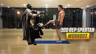 300 Rep Spartan Bodyweight Workout - High Intensity Home Workout Without Weights or Equipment