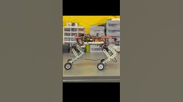 اولین حرکتهای دینو #esp32 #raspberrypi #raspberrypi5  #robotics #robodog #رباتیک #robot #هوش_مصنوعی