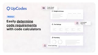 Easily determine code requirements with code calculators (UpCodes Webinar) screenshot 5