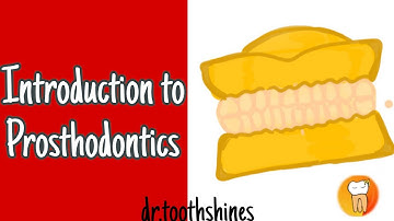 Introduction to prosthodontics🔴 (branches,prosthesis types, dentulous,edentulous difference)