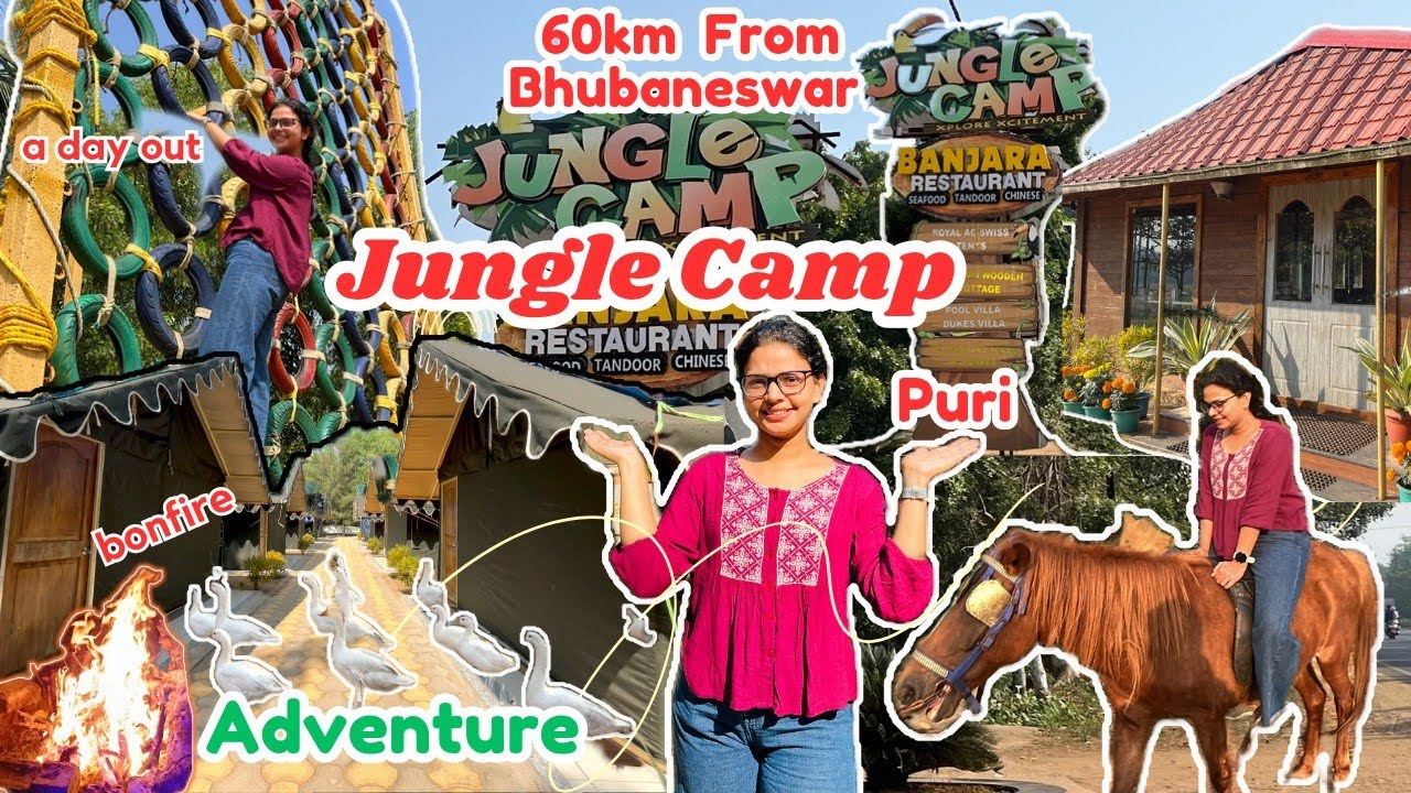 Jungle Camp Near Puri😍One of the best Picnic & Camping Destination in Odisha📍60km From Bhubaneswar