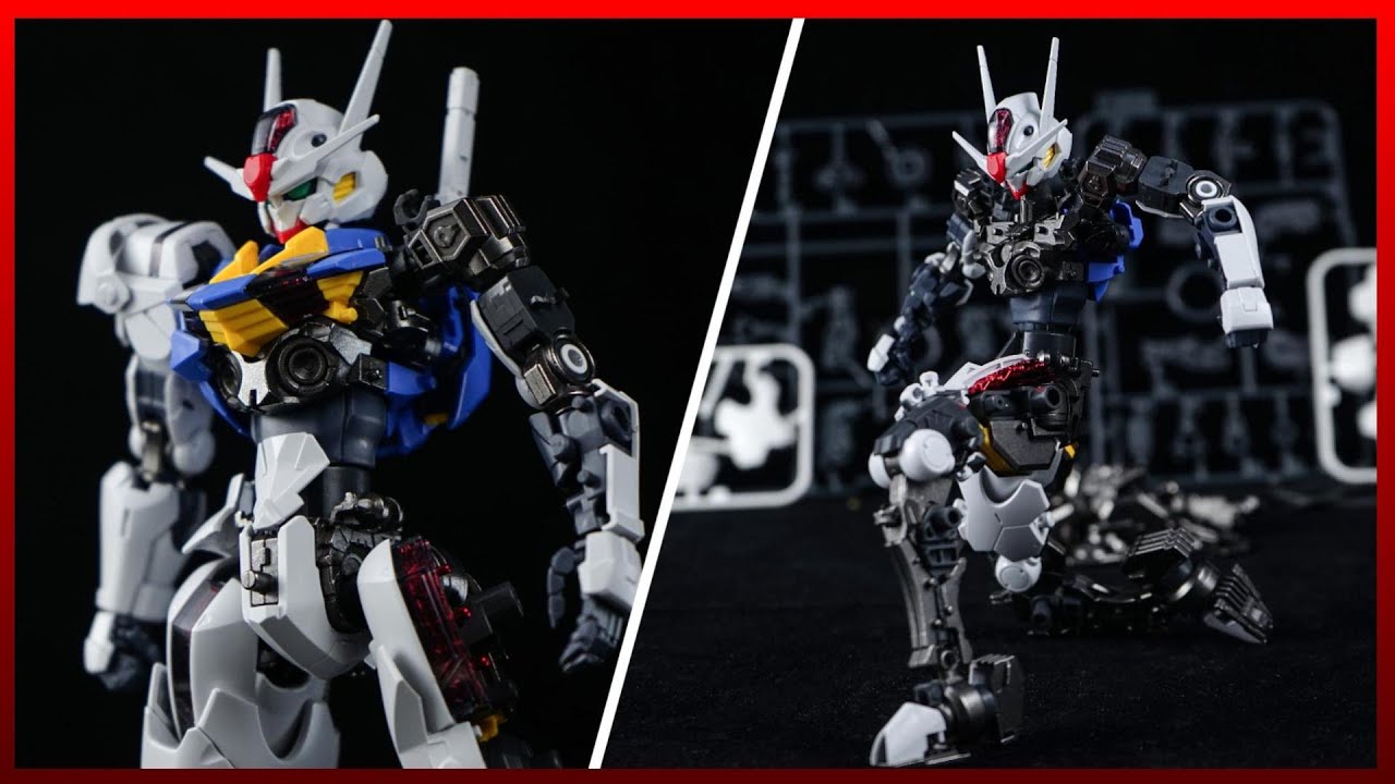 Alloy Frame for FULL MECHANICS 1/100 Gundam Aerial by Iron Model