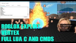 Celebrity New Roblox Exploit:Vertex(Patched)Full LUA C, CMDs, And More! Wealth