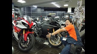 【YZF-R1比較しました！】人気のアップマフラー・クロスプレーン型の前期、後期比較しました！