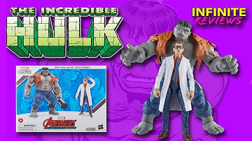 Marvel Legends 60th Anniversary Gray Hulk and Banner 2-Pack Unboxing and Review